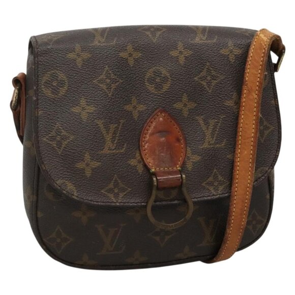 LOUIS VUITTON Monogram Saint Cloud MM Shoulder Bag - Picture 1 of 15